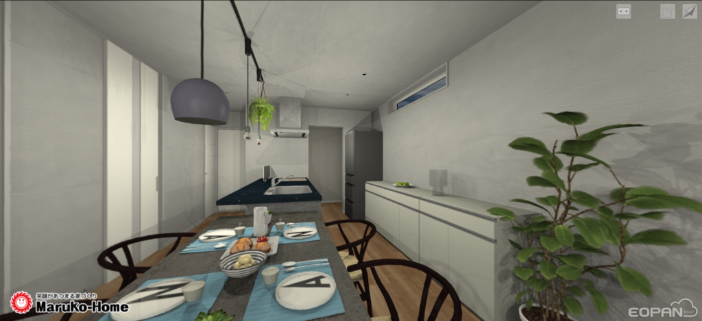 見学会のVR画像